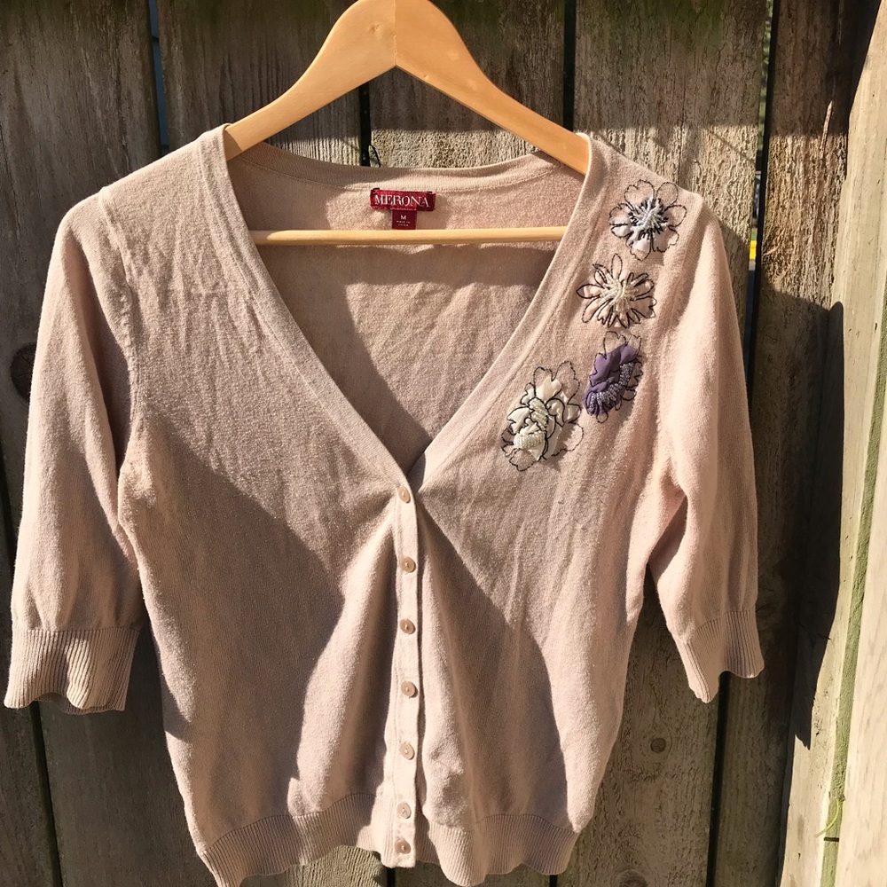 Merona Floral Cardigan